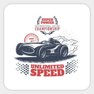 SUPER POWER INTERNATIONAL RACING CHAMPIONSHIPS Sticker